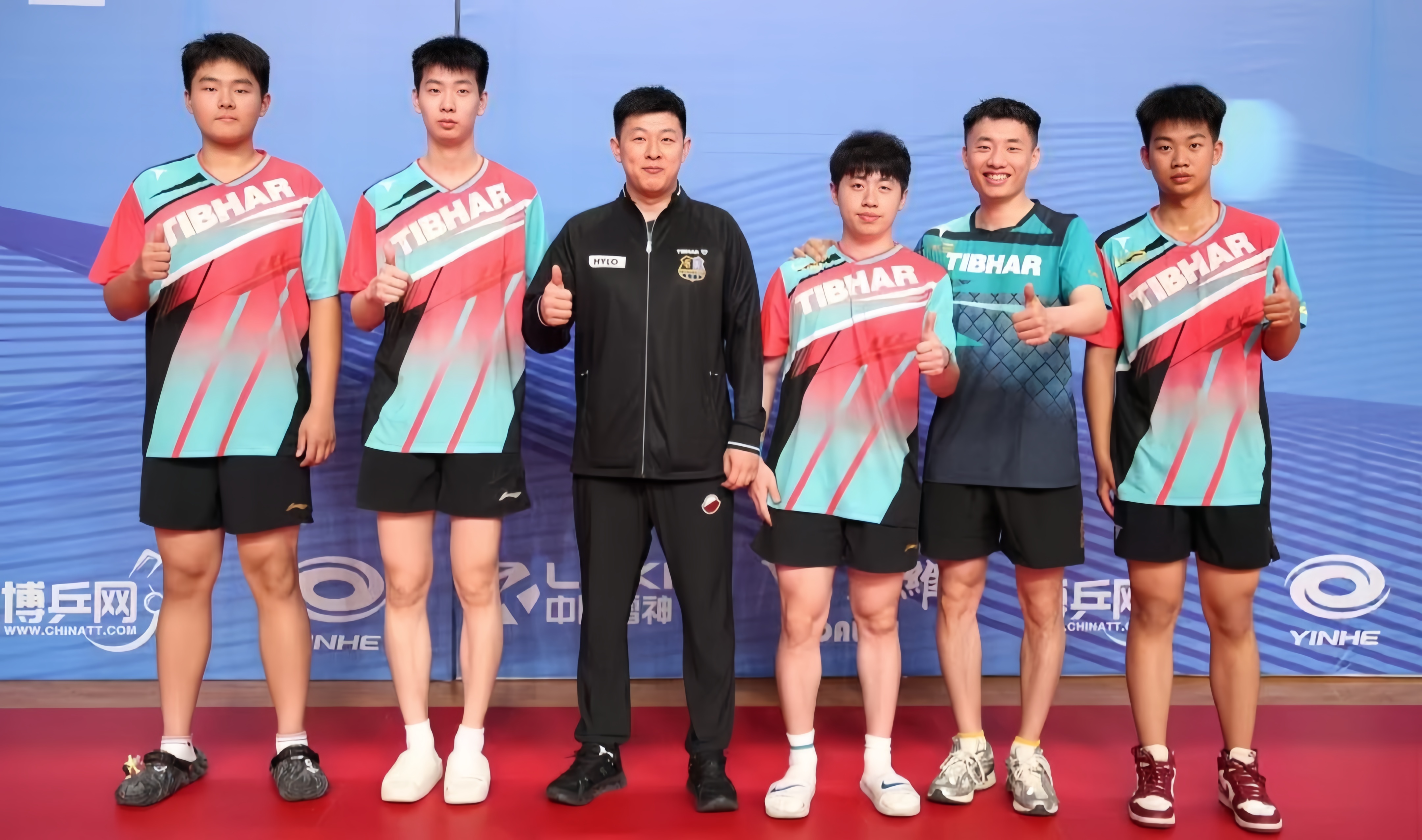 喜报 | 中榆乒乓球俱乐部勇夺甲a联赛首站男团并列第三名！